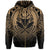 Hawaii Maka Polynesian Kanaka Maoli Zip Hoodie Heaven Style Gold - Polynesian Pride