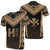 Hawaiian Kanaka Polynesian T Shirt Active Gold Unisex Gold - Polynesian Pride