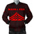 Hawaii Mauna Kea Polynesian Men's Bomber Jacket Red Red - Polynesian Pride