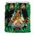 Hawaiian Aloha Halu Girl Dance Bedding Set Black - Polynesian Pride