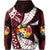 Custom Tonga Hoodie Emancipation Day Kupesi Pattern No.2 Black LT9 - Polynesian Pride