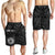 American Samoa Personalised Men's Short - Seal In Polynesian Tattoo Style ( Black) - Polynesian Pride