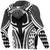 Hawaii Hoodie White Fin Style - Polynesian Pride