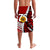 Tonga High School 75th Anniversary Lavalava Red Polynesian Minimalist Style LT9 - Polynesian Pride