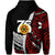 Tonga High School 75th Anniversary Hoodie Black Polynesian Minimalist Style LT9 - Polynesian Pride