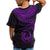 Pohnpei Polynesian T Shirt Pohnpei Waves (Purple) - Polynesian Pride