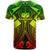 Samoa Polynesian T shirt Samoa Reggae Seal with Polynesian Tattoo - Polynesian Pride