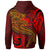 Samoa Hoodie Red Shark Polynesian Tattoo - Polynesian Pride