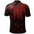 Samoa Polo Shirt Polynesian Wings (Red) - Polynesian Pride