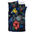 Papua New Guinea Polynesian Bedding Set - Blue Turtle Hibiscus - Polynesian Pride