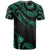 Wallis and Futuna Polynesian T Shirt Polynesian Tattoo Green Version - Polynesian Pride