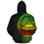 American Samoa Polynesian Custom Zip up Hoodie Reggae Line - Polynesian Pride