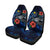 Papua New Guinea Polynesian Car Seat Covers - Blue Turtle Hibiscus - Polynesian Pride