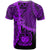 Samoa Polynesian T Shirt Tribal Wave Tattoo Purple - Polynesian Pride