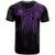 Samoa Custom T shirt Polynesian Wings (Purple) - Polynesian Pride