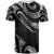 Fiji Polynesian Custom T Shirt Polynesian Tattoo White Version - Polynesian Pride