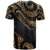 Tuvalu Polynesian T Shirt Polynesian Tattoo Gold Version - Polynesian Pride