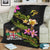 Fiji Polynesian Blanket - Plumeria Tribal - Polynesian Pride