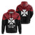 Wallis and Futuna Pride Hoodie LT12 Zip Hoodie Red - Polynesian Pride