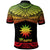 Nauru Custom Polo Shirt Polynesian Tattoo Reggae Version - Polynesian Pride