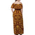 Hawaii Castle High School Tattoo Tribal Off Shoulder Dress Ver2 - LT12 - Polynesian Pride