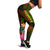 Kosrae Polynesian Women's Leggings - Hibiscus and Banana Leaves Reggae - Polynesian Pride