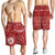 Tahiti Men's Short - Tahiti Seal In Polynesian Tattoo Style (Red) - Polynesian Pride