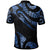 Samoa Custom Polo Shirt Polynesian Tattoo Blue Version - Polynesian Pride