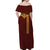 Hawaii Castle High School Polynesian Tribal Off Shoulder Dress Ver 2 - LT12 - Polynesian Pride