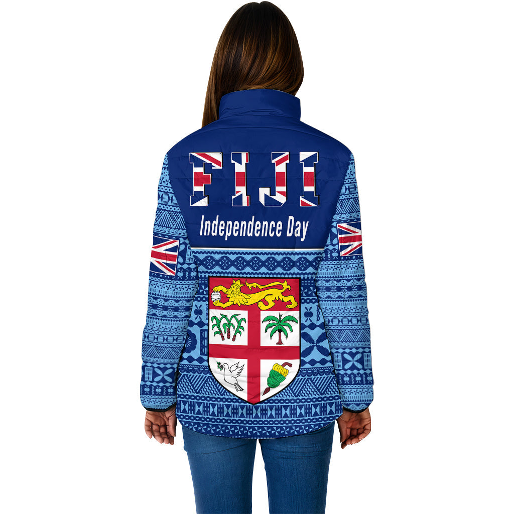 Fiji Independence Day Padded Jackets LT10 - Polynesian Pride