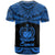 Samoa Polynesian T Shirt Samoa Pride Blue Version - Polynesian Pride