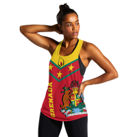 Grenada Women Tank Top - Proud Grenadian - LT12 - Polynesian Pride