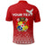 Custom Tonga Vavau Polo Shirt Tongan Pattern LT12 - Polynesian Pride