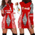 Tonga Rugby Hoodie Dress - Mate Ma'a Tonga LT13 Red - Polynesian Pride