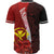 Hawaii Kanaka Maoli Polynesian Baseball Shirt - Coat Of Arm With Hibiscus - Polynesian Pride