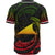 Tokelau Polynesian Custom Personalised Baseball Shirt - Reggae Tribal Wave - Polynesian Pride