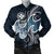 Wallis and Futuna Polynesian Men's Bomber Jacket - Ocean Style Blue - Polynesian Pride