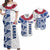 Toa Samoa Rugby Matching Dress and Hawaiian Shirt Siamupini Ula Fala White LT13 White - Polynesian Pride