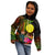 Palau Polynesian Zip up Hoodie Hibiscus and Banana Leaves - Polynesian Pride