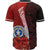 Northern Mariana Islands Polynesian Baseball Shirt - Coat Of Arm With Hibiscus - Polynesian Pride