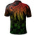 Tonga Custom Polo Shirt Polynesian Wings (Reggae) - Polynesian Pride