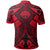 FSM Polo Shirt Red Seal with Polynesian Tattoo - Polynesian Pride