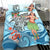 Fiji Bedding Set - Polynesian Girls With Shark - Polynesian Pride