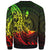 Vanuatu Sweatshirt - Polynesian Pattern Style Reggae Color - Polynesian Pride