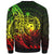 Samoa Sweatshirt - Polynesian Pattern Style Reggae Color - Polynesian Pride