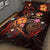 Wallis and Futuna Polynesian Quilt Bed Set - Legend of Wallis and Futuna (Red) - Polynesian Pride