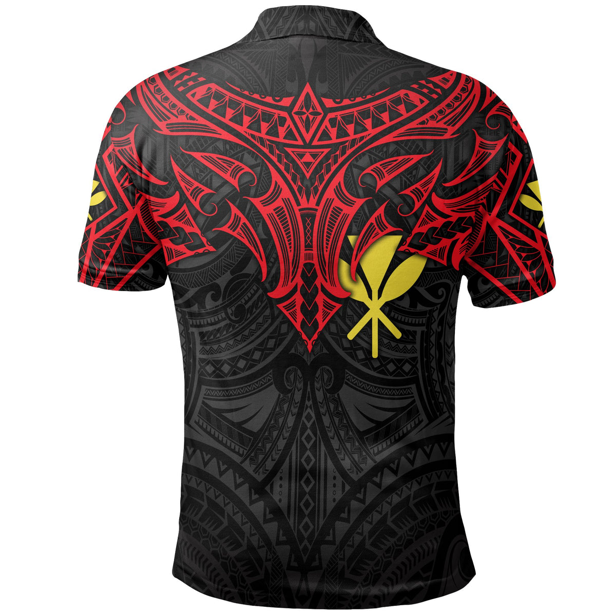 Hawaii Custom Polo Shirt Polynesian Whale Tail - Polynesian Pride