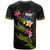 Samoa Polynesian Custom T Shirt Plumeria Tribal - Polynesian Pride