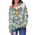 Northern Mariana Islands Women's Off Shoulder Sweaters - Spring Style - Polynesian Pride