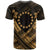 Cook Islands Polynesian T Shirt Cook Islands Gold Seal Camisole Hibiscus Style - Polynesian Pride